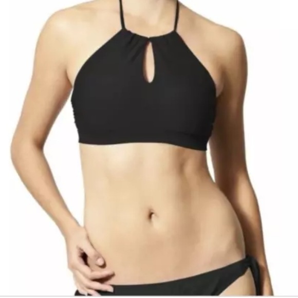 Athleta Bundle High Neck KeyHole Strappy Bikini Top & 2 Athleta Bikini Bottoms - Picture 1 of 16